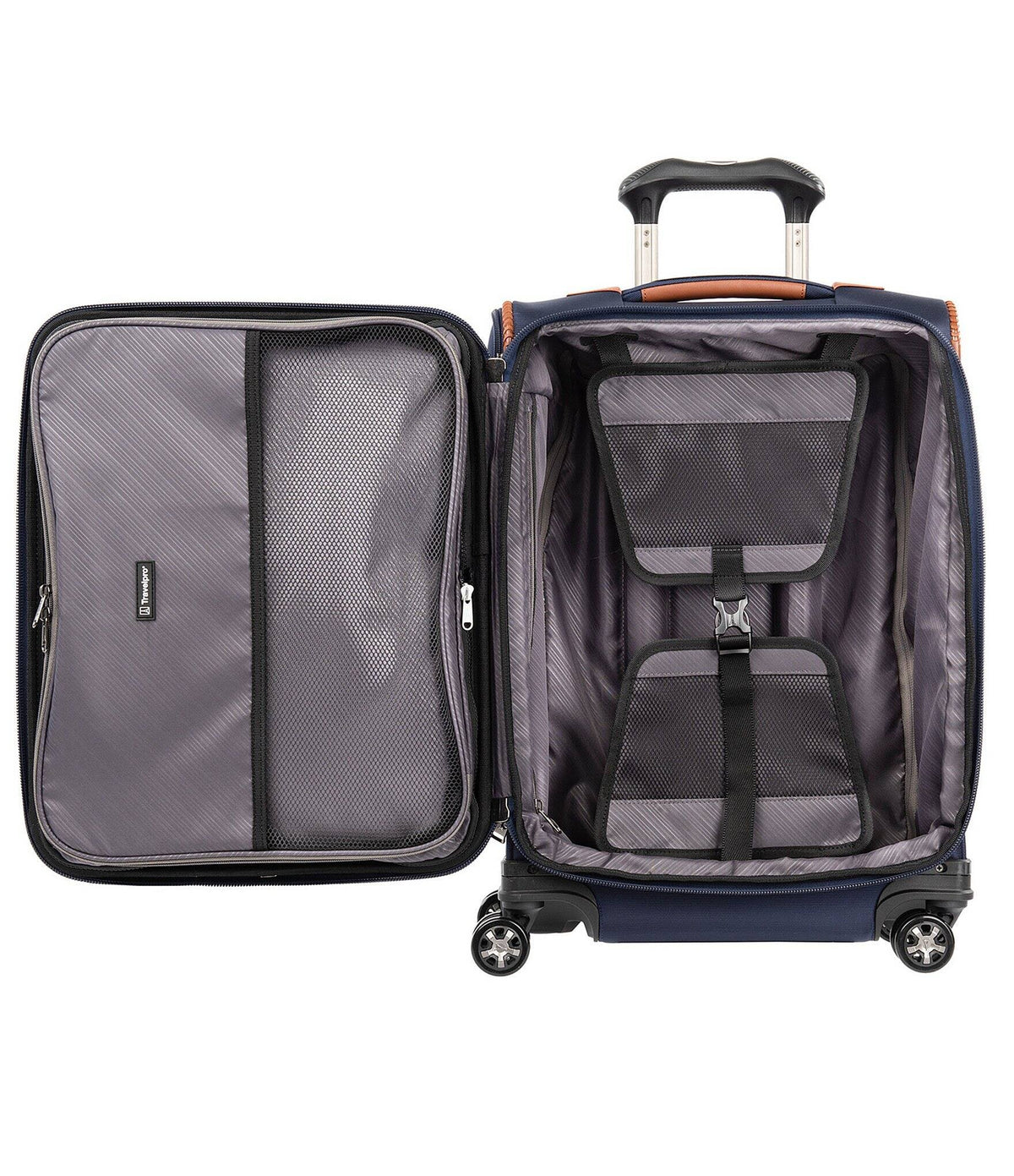Titanium Grey Expandable Spinner Carry-On G294208