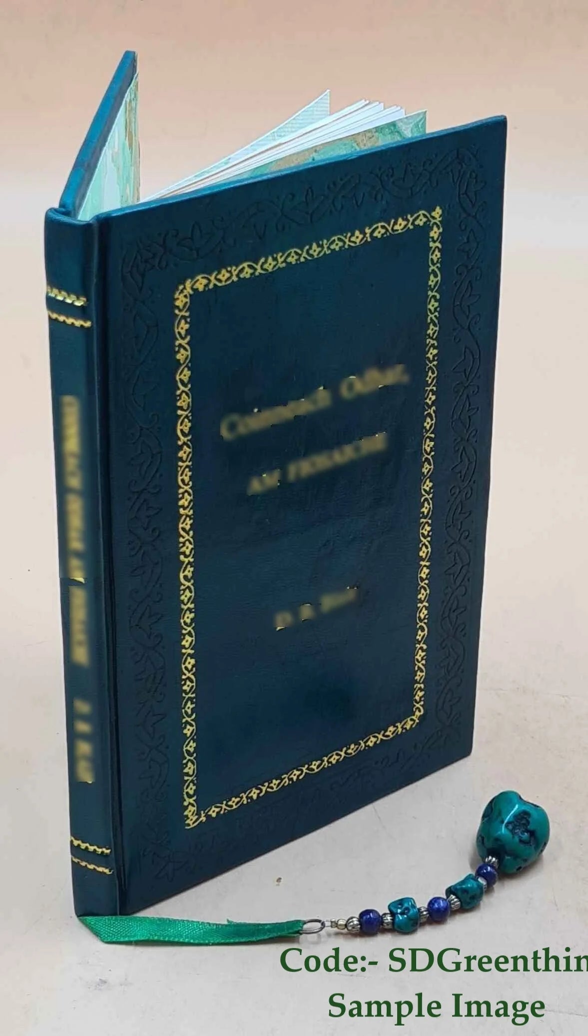 Premium Leather Bound Book S217