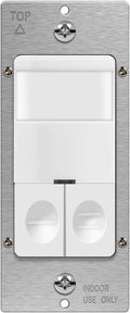 White Dual Load Motion Sensor Switch, 5A, Single Pole J22725
