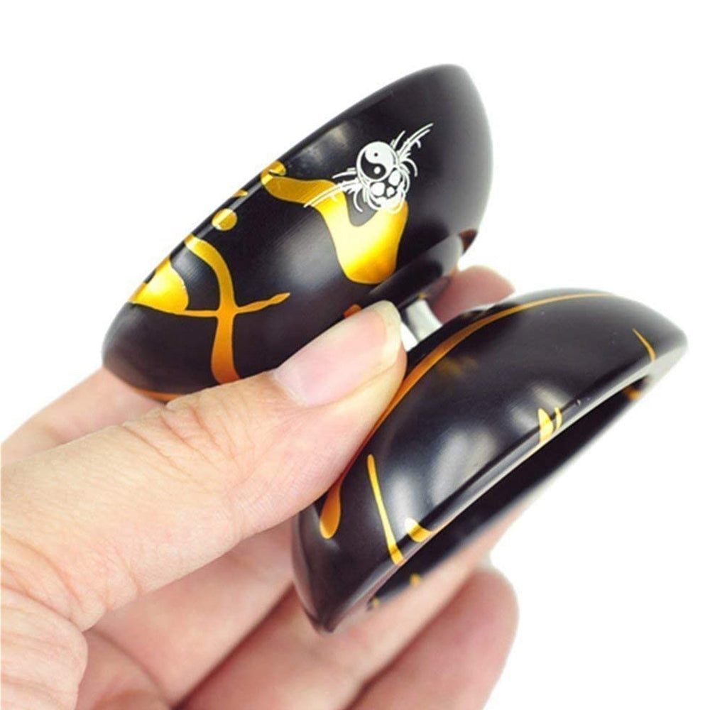 Aluminum Unresponsive Yoyo Ball with Bag, Glove and 10 Strings C95952