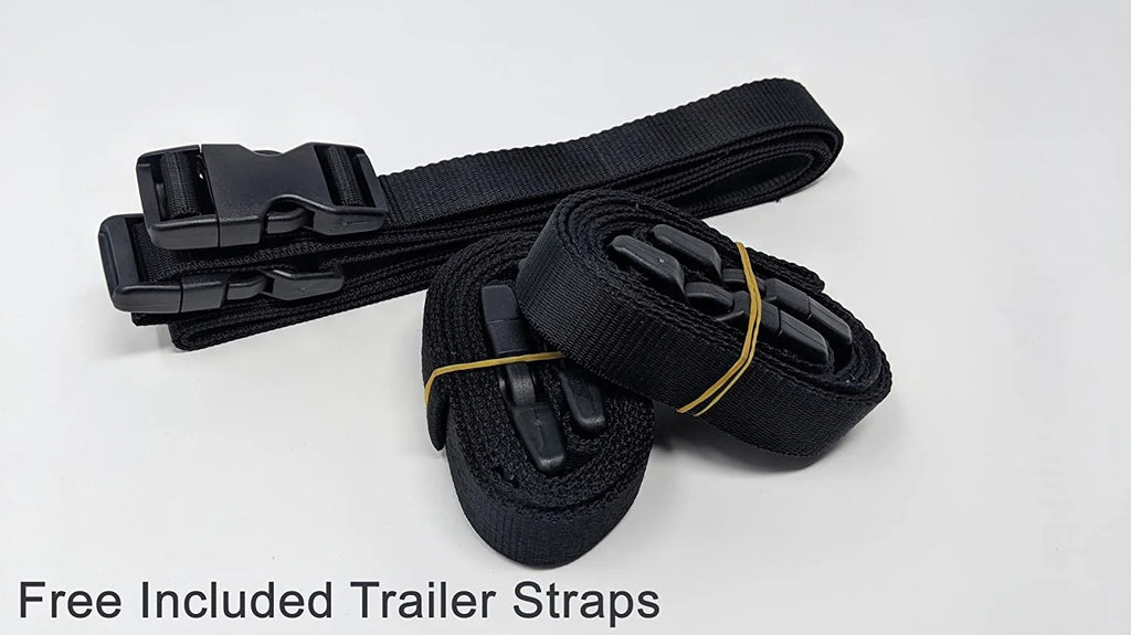 Yellow/Black All Weather Jet Ski Cover with Trailer Straps and Storage Bag P226