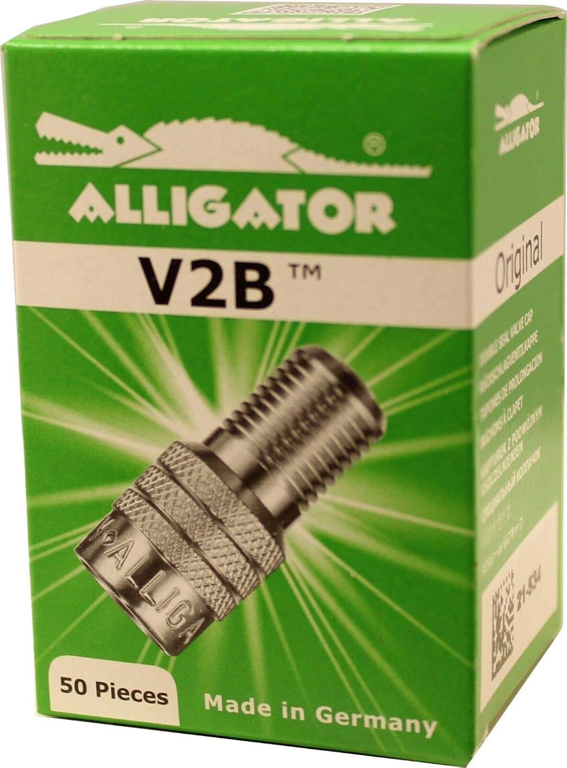 50 Pack Inflate Through Valve Stem Cap Y6610