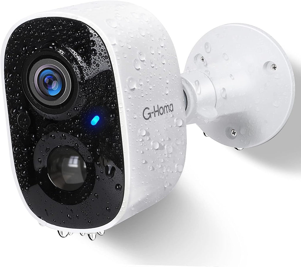 Wireless 1080P Battery Powered Security Camera with Spotlight Color Night Vision Q386