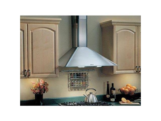 White Wall-Mounted Chimney Hood P358