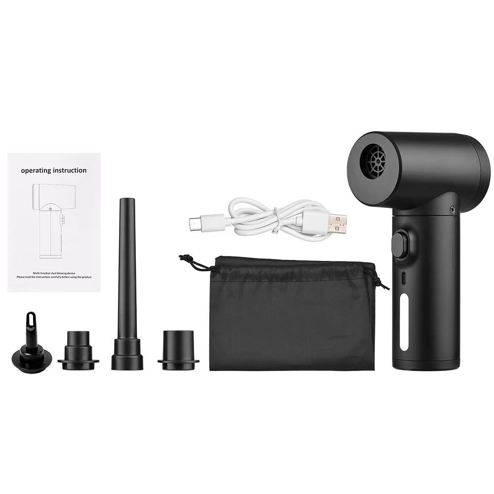 Dust Blower with LED Air Pump 2-in-1 Inflatable Remover 100W O6694