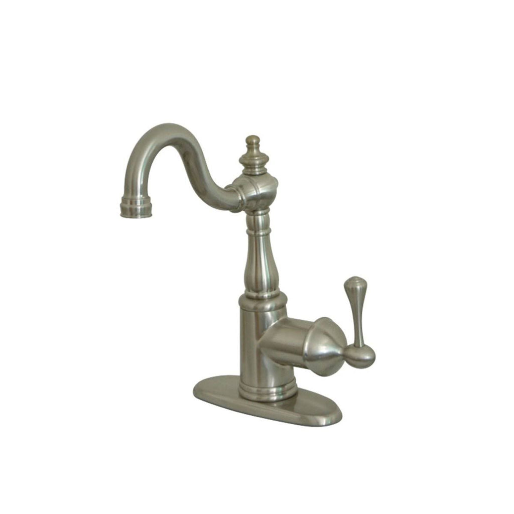 Polished Chrome Bar Faucet with Cover Plate L993772