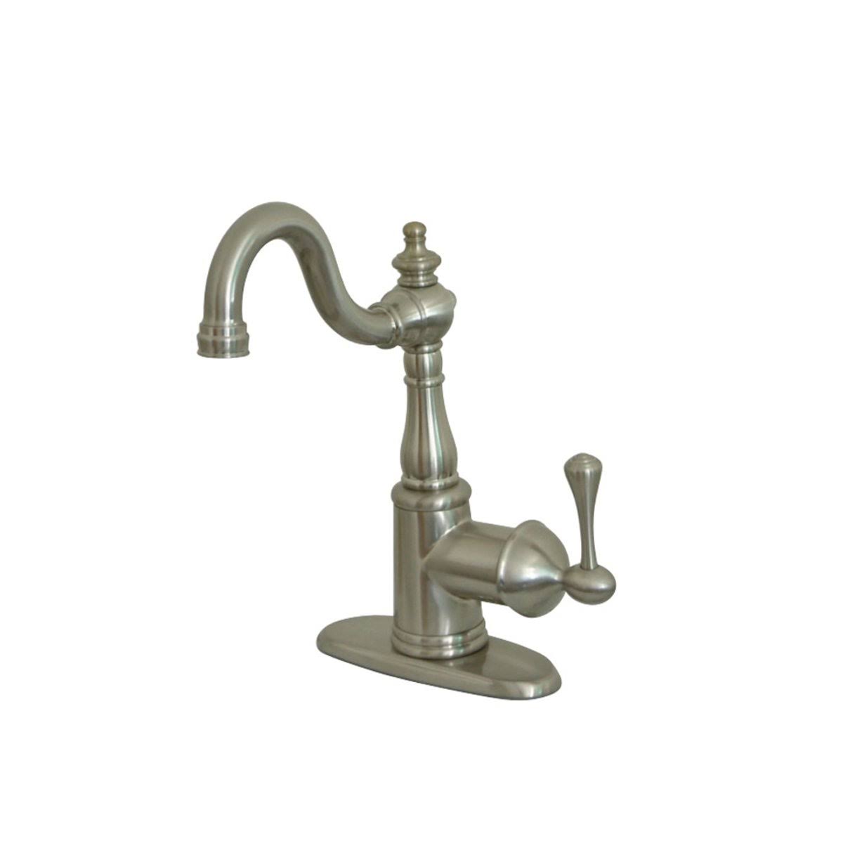 Polished Chrome Bar Faucet with Cover Plate L993772