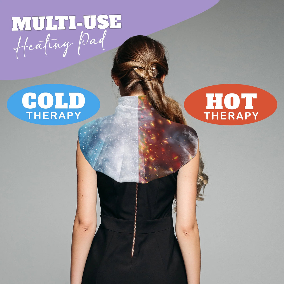 Lavender Herbal Neck & Shoulder Wrap F594537