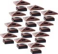 12 Pack Solar Post Cap Deck Light for 4x4 Wood or PVC Vinyl Posts (Bronze) A8772
