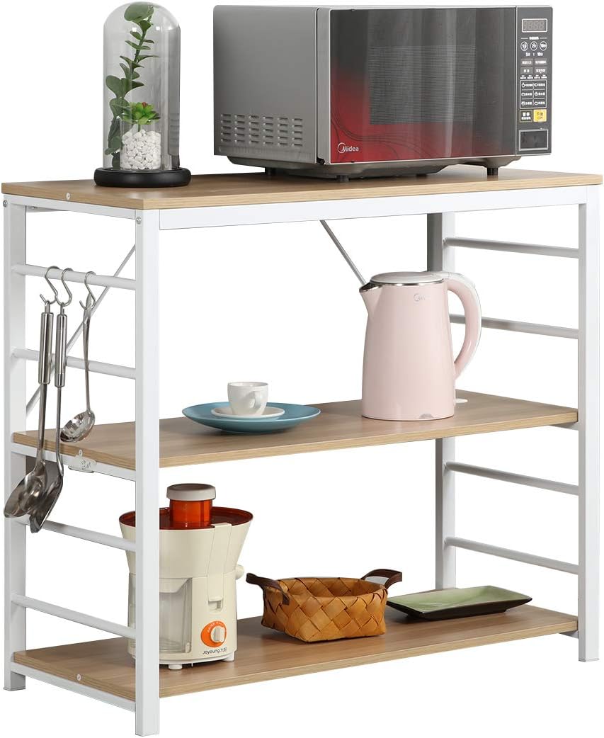 Microwave Cart Stand Utility Storage Shelf P238
