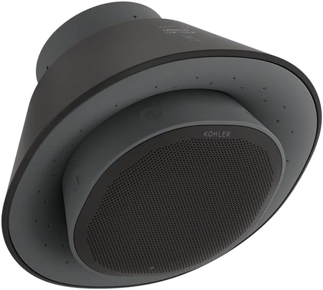 Polished Chrome Bluetooth Showerhead with Rechargeable Speaker Z25332