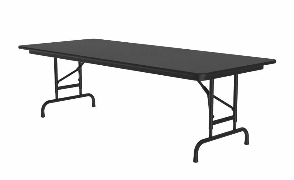 Yellow Adjustable Height Folding Table I1463