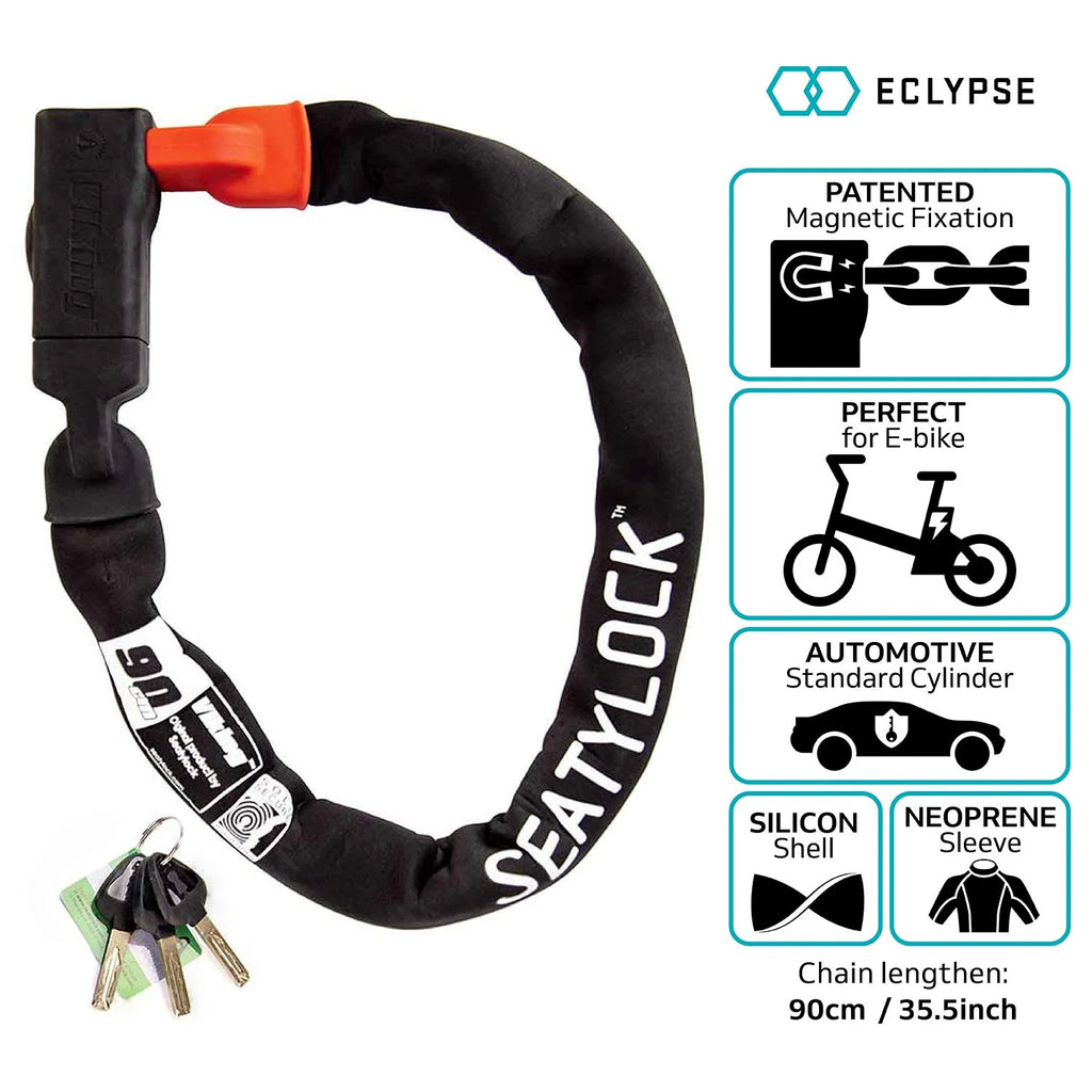 Viking90 Bicycle Lock - 10mm, 90cm, Black M58623