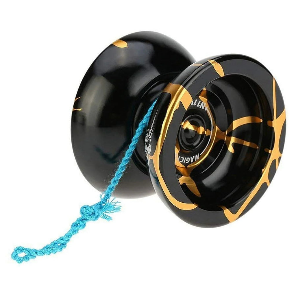 Aluminum Unresponsive Yoyo Ball with Bag, Glove and 10 Strings C95952