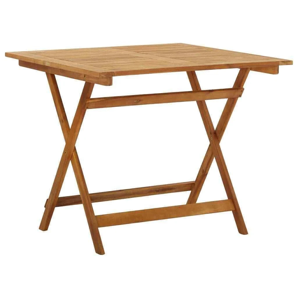 Solid Acacia Wood Folding Garden Table E41720
