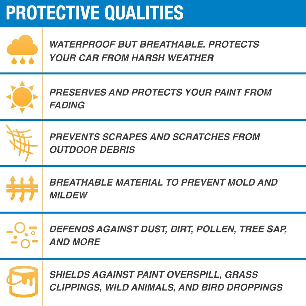 Gray 5-Layer Truck Cover B4459