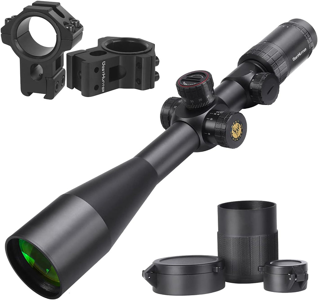 30 mm Tube First Focal Plane Illuminated Etched Glass Reticle Tactical 1/10 MIL Precision Shooting Scope W338885