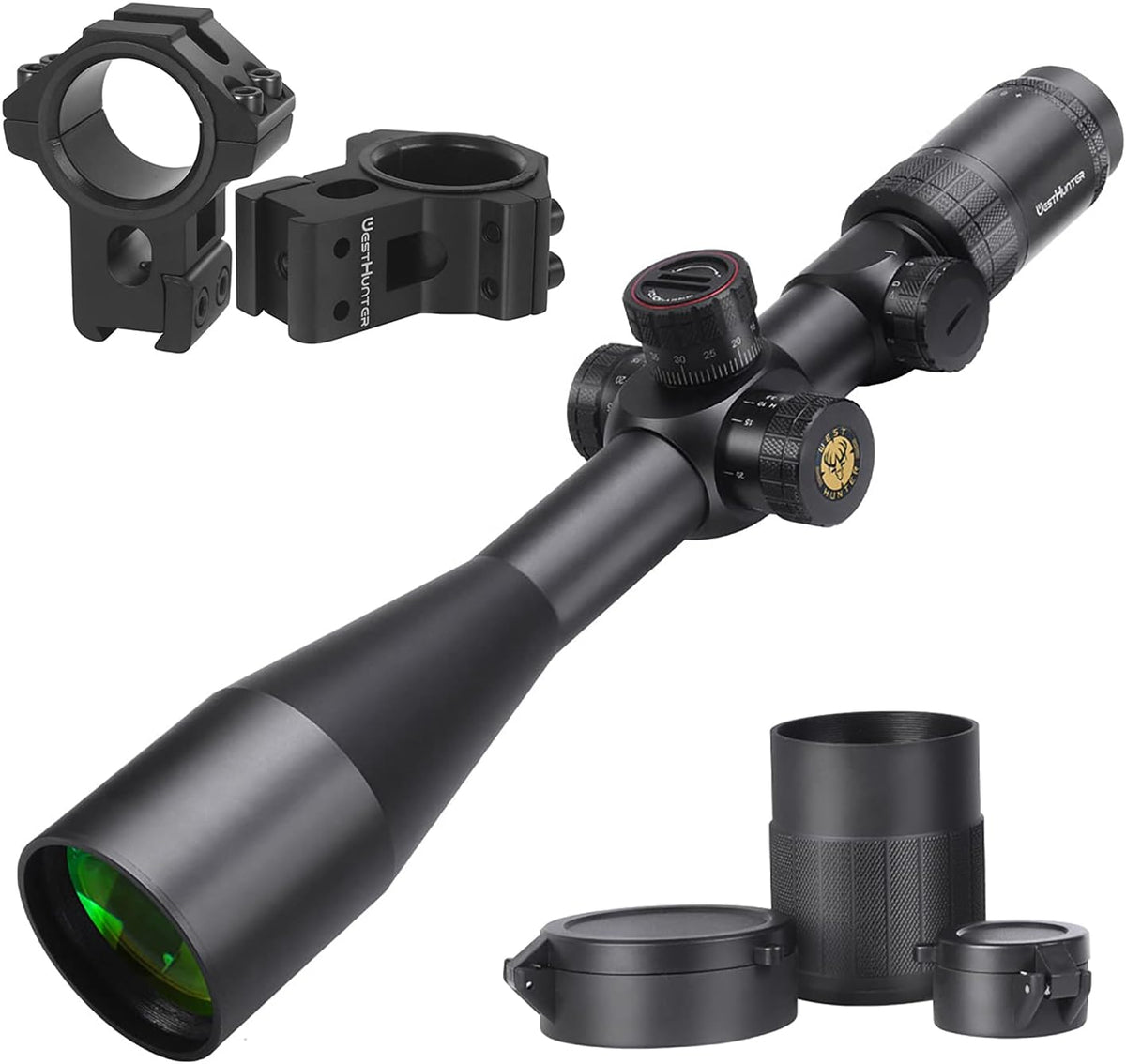 30 mm Tube First Focal Plane Illuminated Etched Glass Reticle Tactical 1/10 MIL Precision Shooting Scope W338885