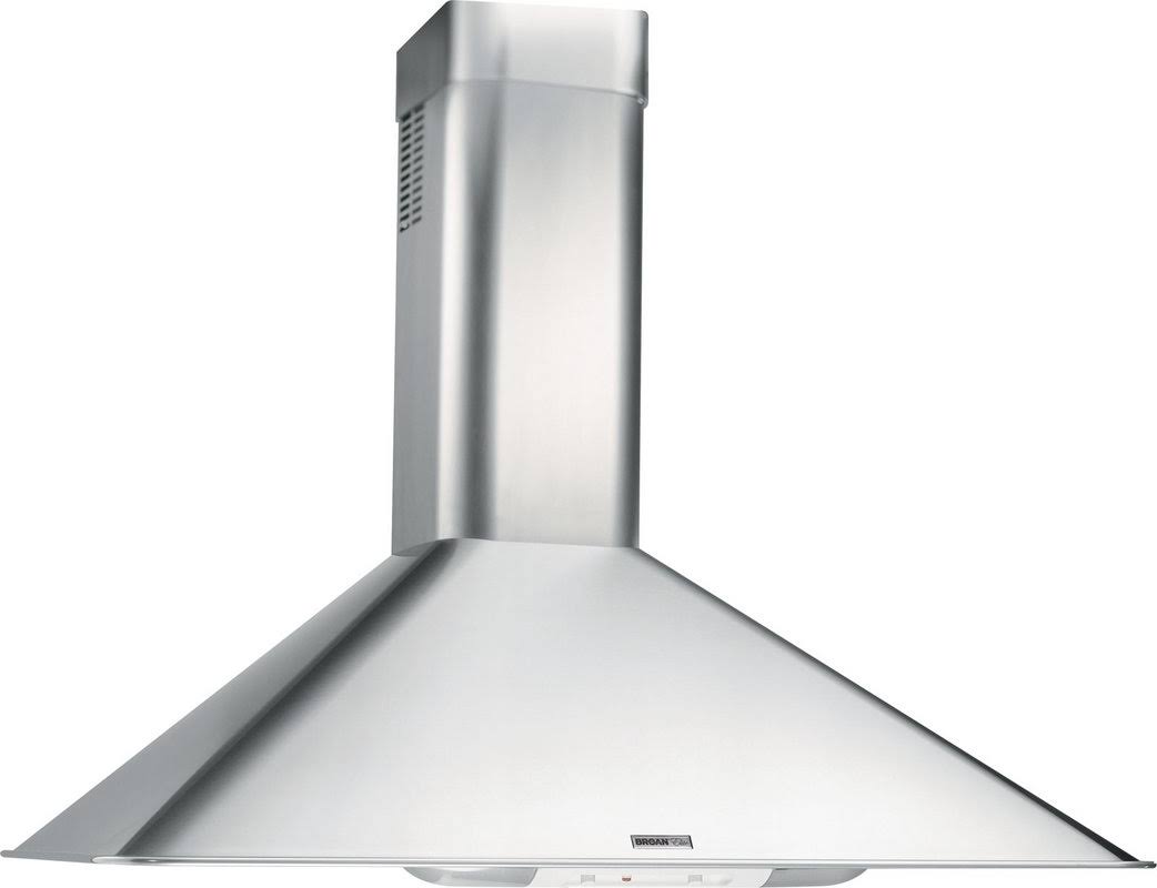 White Wall-Mounted Chimney Hood P358