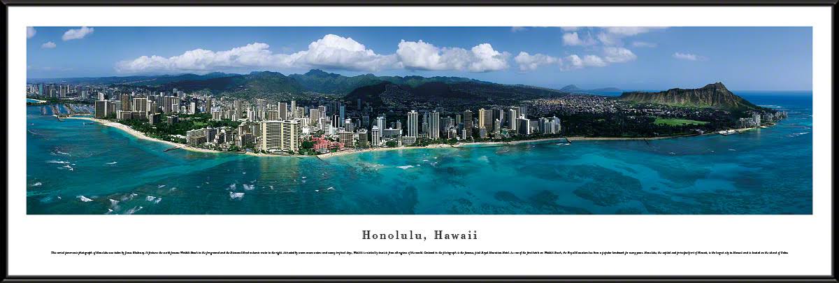Honolulu, Hawaii Panorama X398