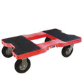 Red 6 in. Casters Air Ride Dolly O744371