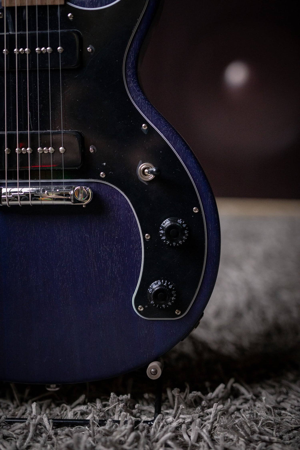 Blue Stain Electric Guitar I47553