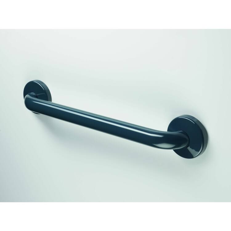 Vinyl Coated Grab Bar with Safety Grip and Cover Flange, 1 1/4 inch Diameter, 24 inch Z823220