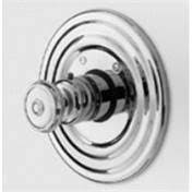 Matte White Thermostatic Trim Plate with Handle C32438