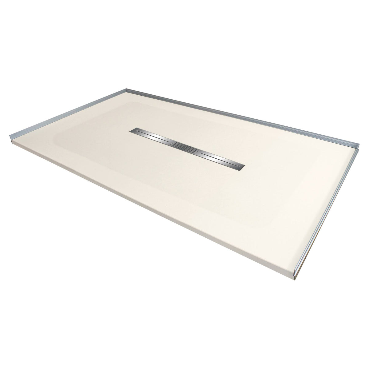 60-in L x 31.5-in Shower Base with Center Drain C4018