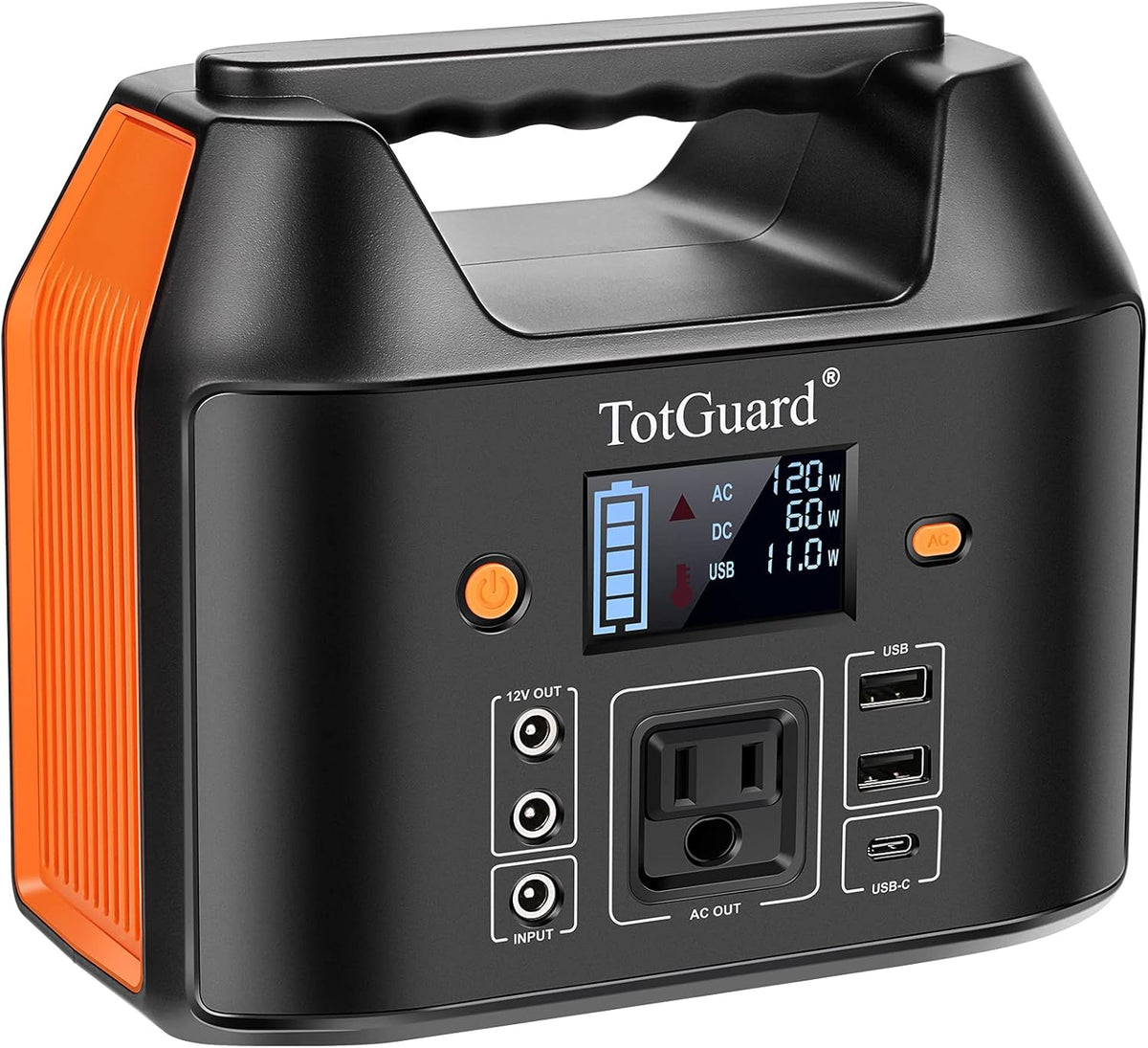 800W Portable Lithium Power Station with 2 AC Outlets Z980760