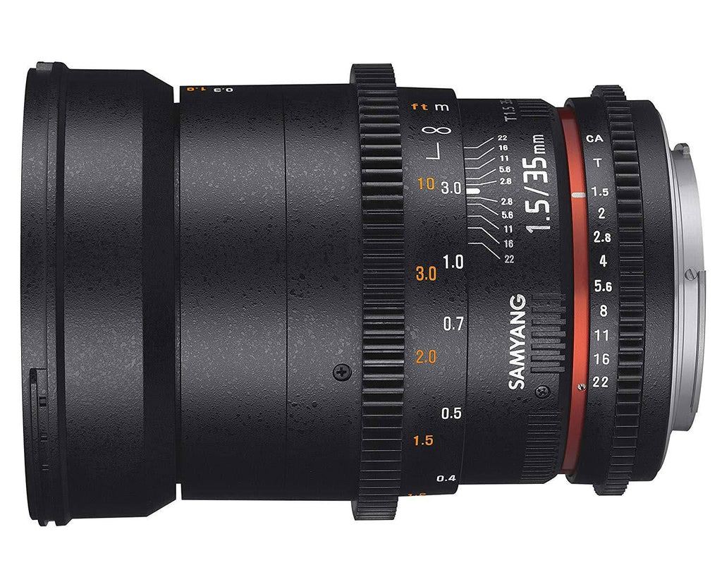 35mm T1.5 Wide-Angle Cine Lens for Micro 4/3 Cameras K176
