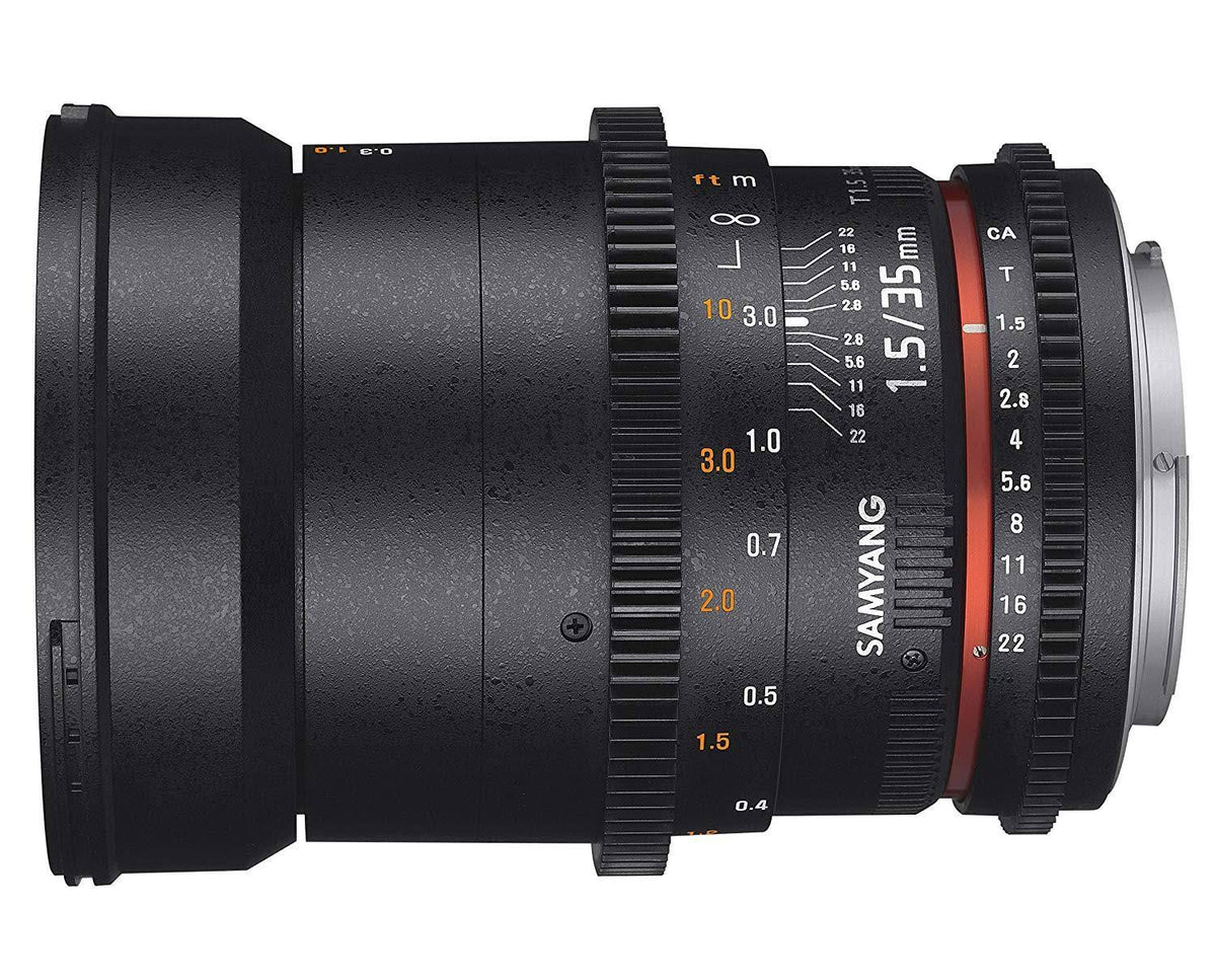 35mm T1.5 Wide-Angle Cine Lens for Micro 4/3 Cameras K176