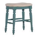 Blue Backless Counter Stool T82216