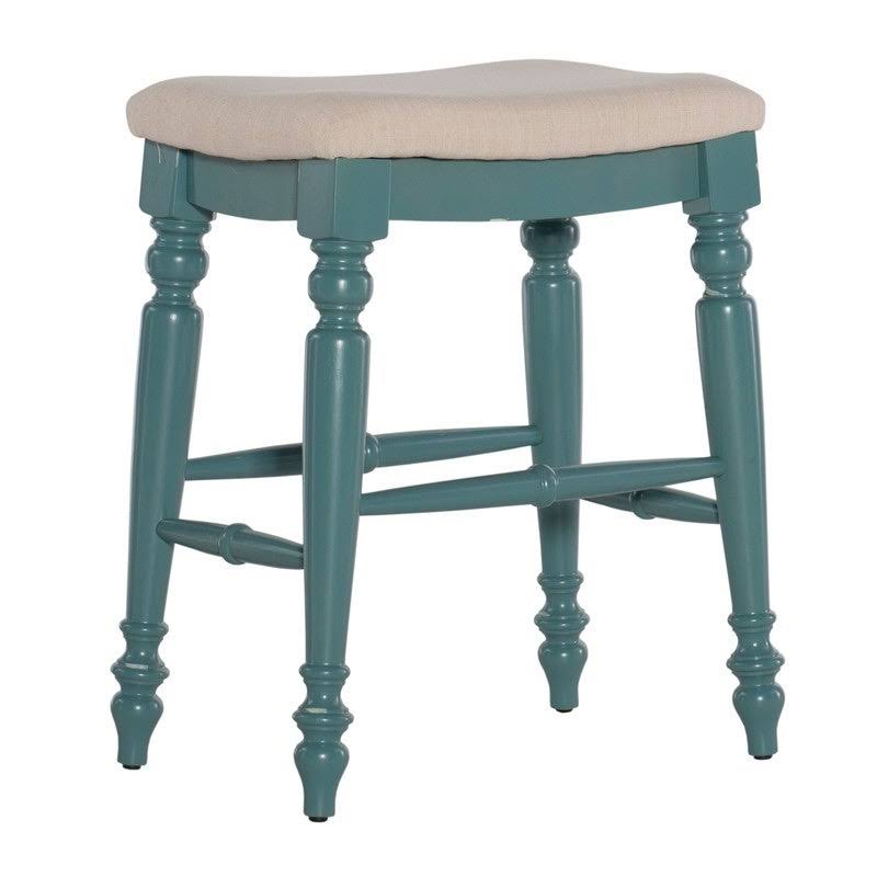 Blue Backless Counter Stool T82216