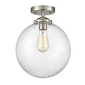 Brushed Satin Nickel Semi-Flush Mount Light Z274