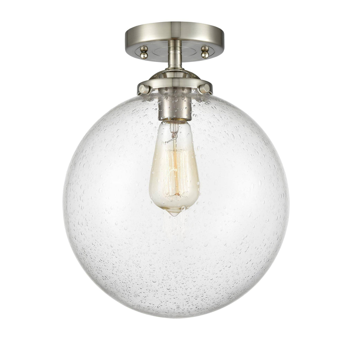 Brushed Satin Nickel Semi-Flush Mount Light Z274