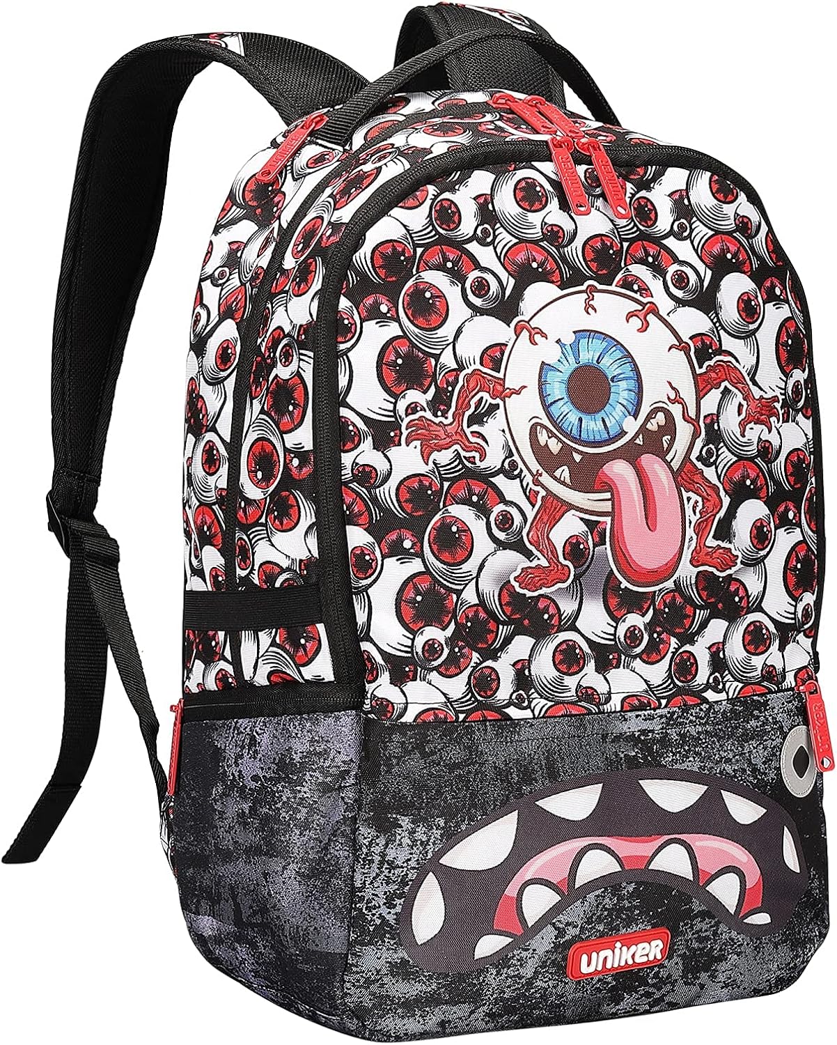 Graffiti Laptop Backpack with USB Port W5740
