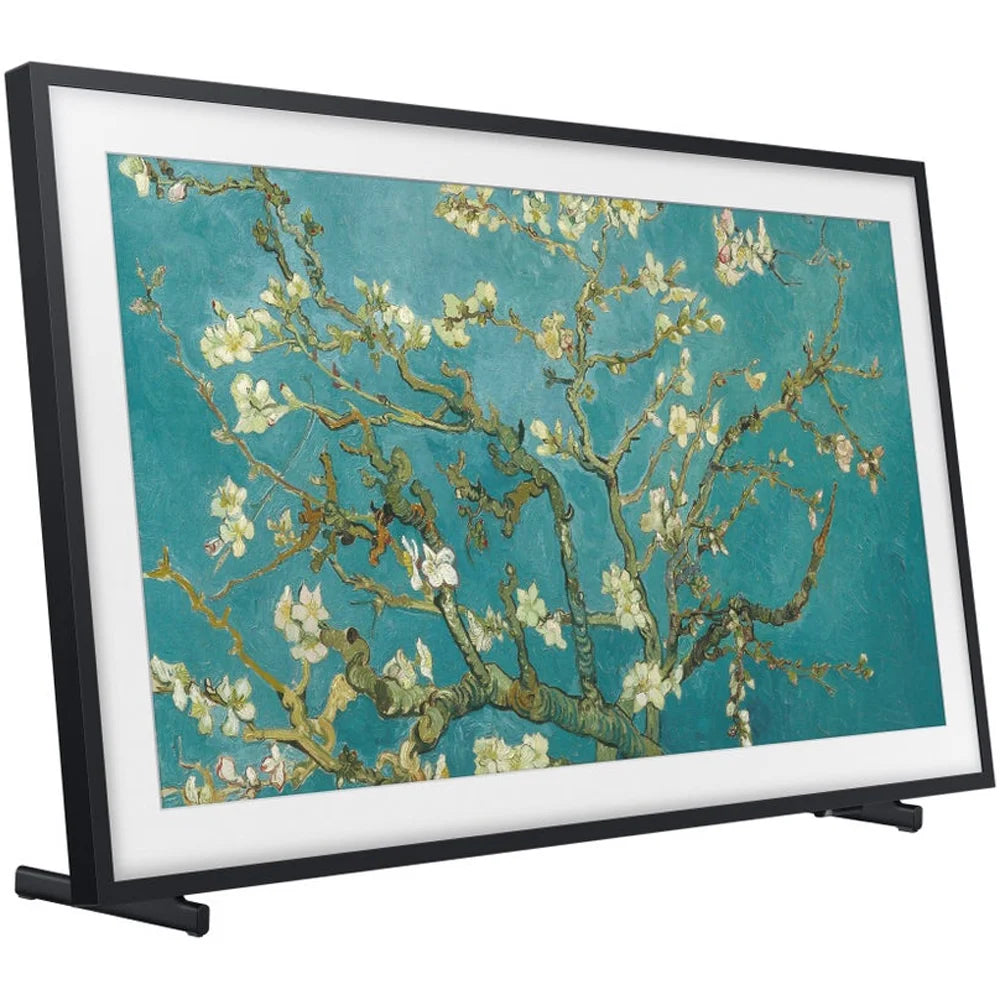 32 inch QLED HDR 4K Smart TV Bundle with Soundbar, TV Wall Mount Bracket and Surge Adapter O221