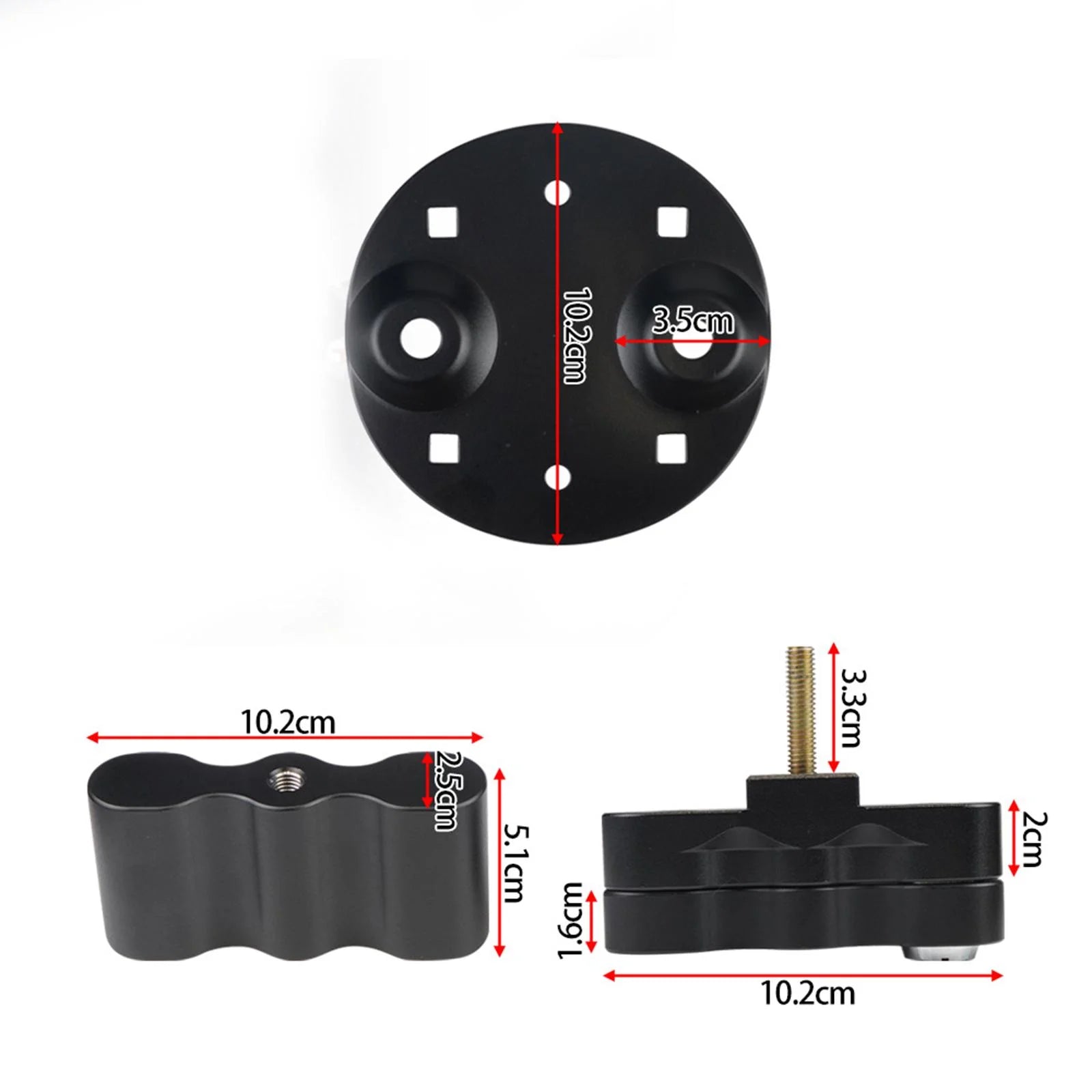 Fuel Fixing Bracket Water Pack Gas Can Mounts Car Accessories S45872