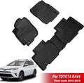 3D All Weather Floor Liners with TPV Material Black T39904