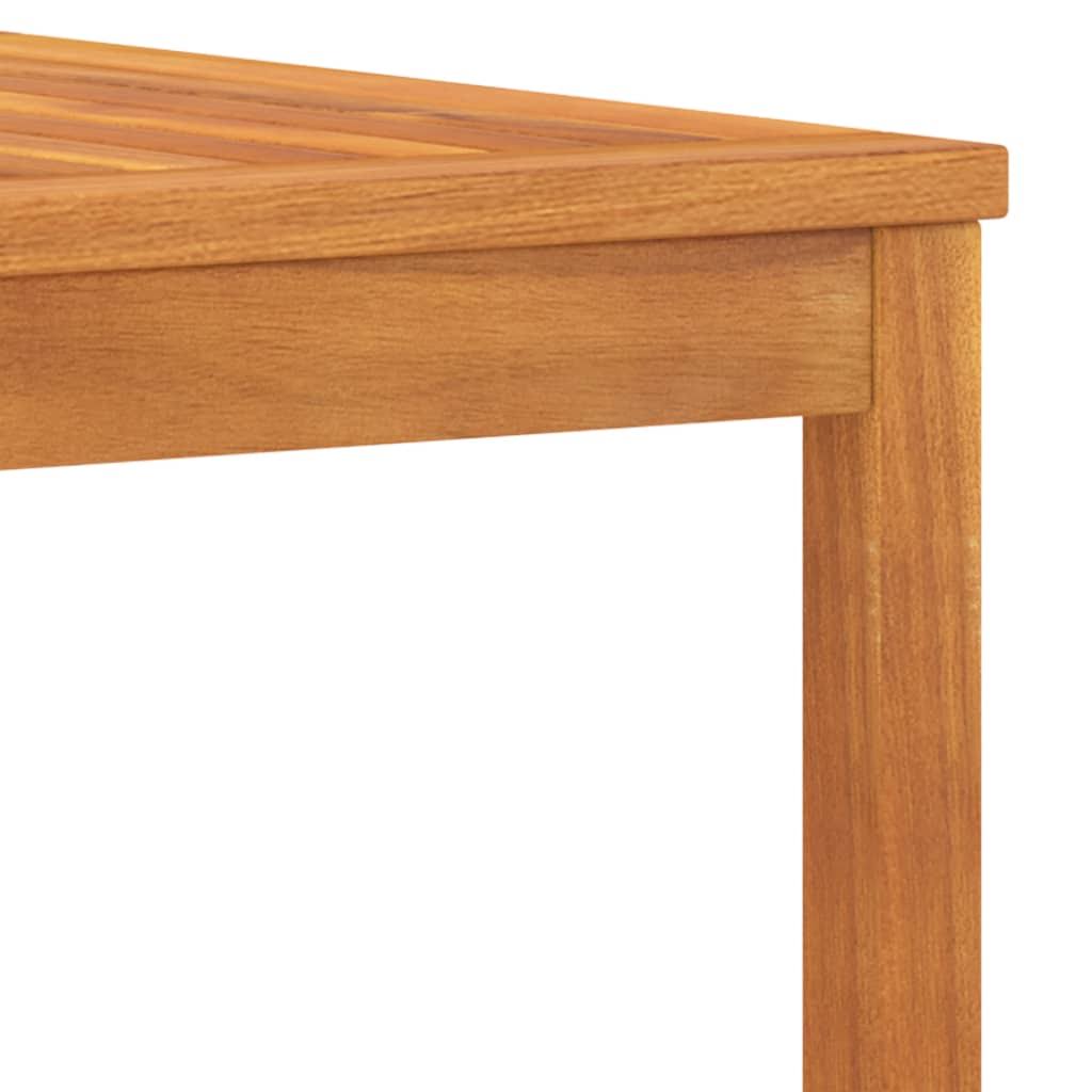 Gray Solid Acacia Wood Coffee Table K247877