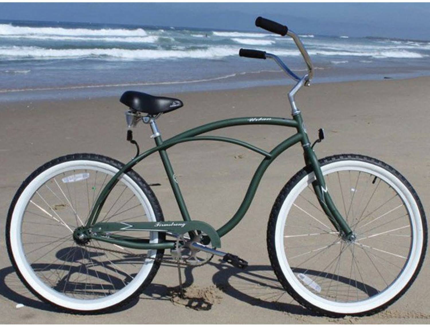 Matte Grey Single Speed Beach Cruiser C6618