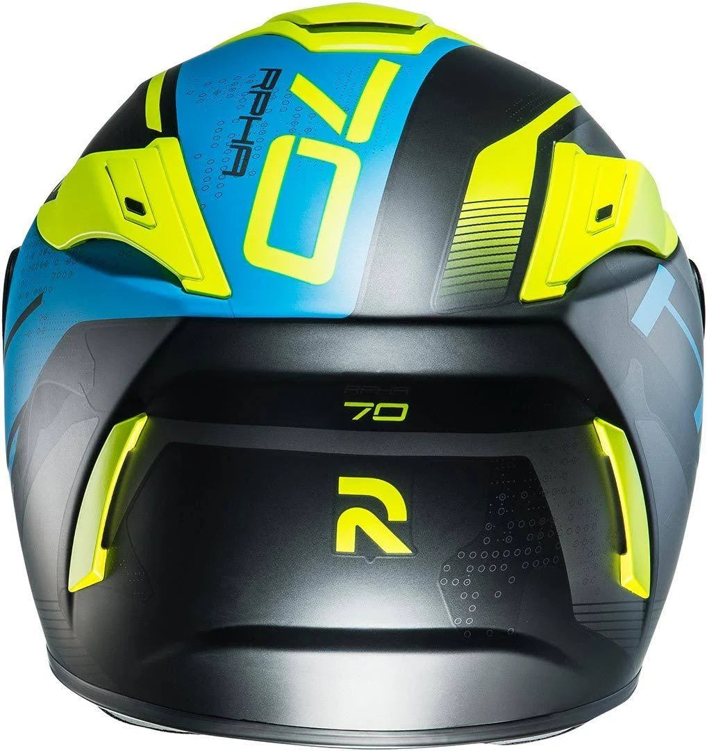 Yellow-Blue Helmet C287