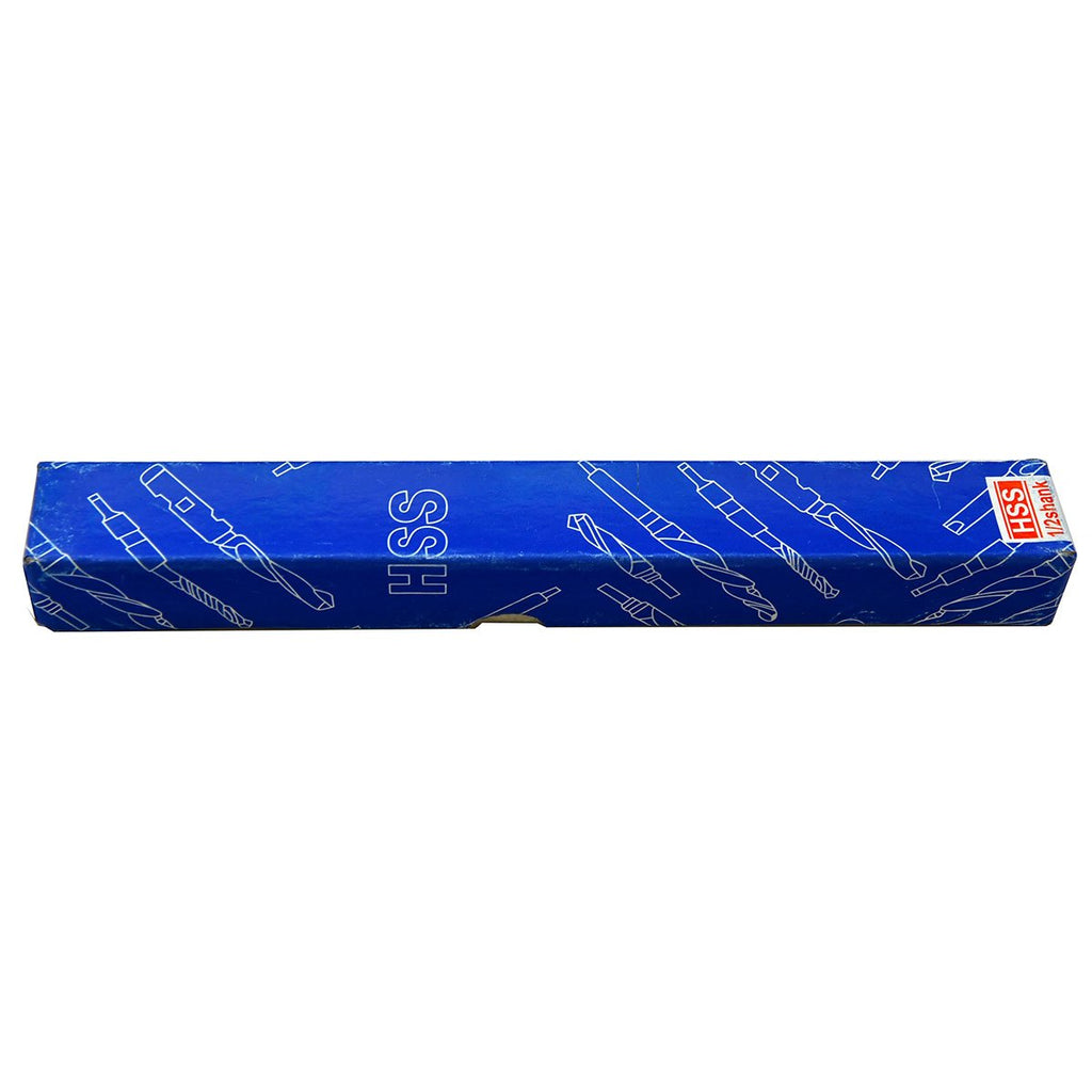1-1/2" HSS M2 Black Oxide Reduced Shank Drill Bits, 6" OAL, Pack of 2 O6594