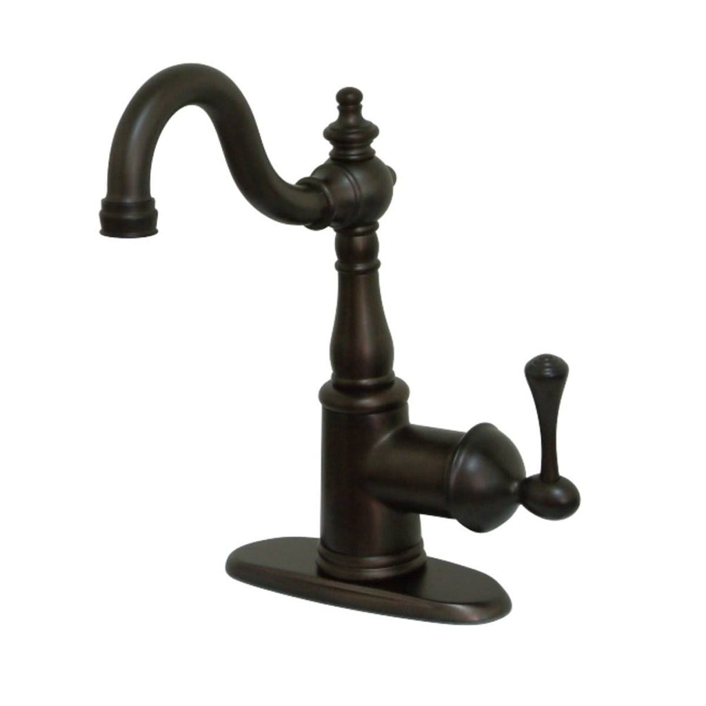 Polished Chrome Bar Faucet with Cover Plate L993772