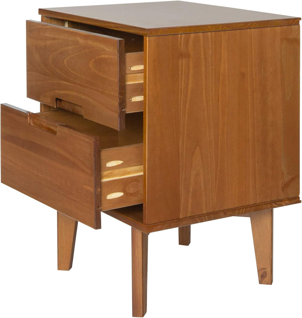 Caramel Solid Wood Nightstand Set, 2 Pack M5869