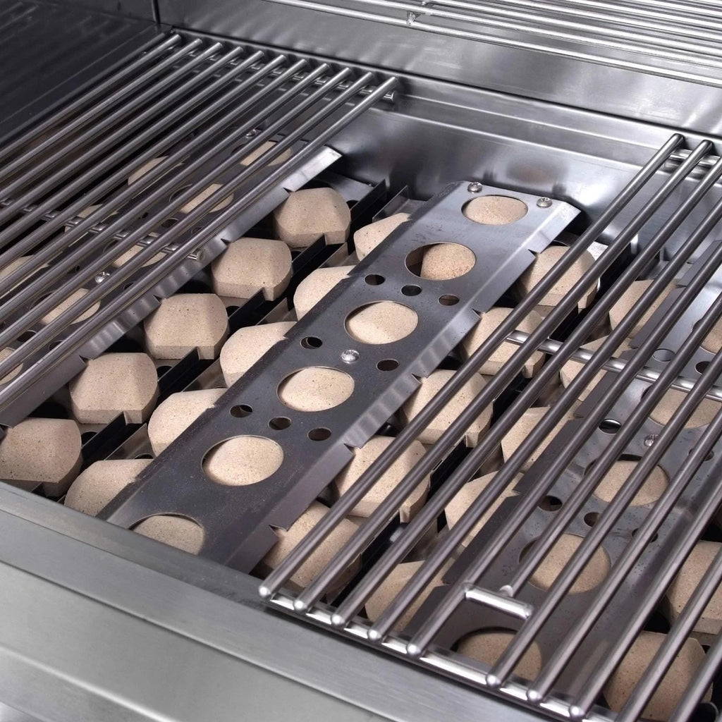 40-Inch 5-Burner Natural Gas Grill With Rear Infrared Burner & Grill Lights N709