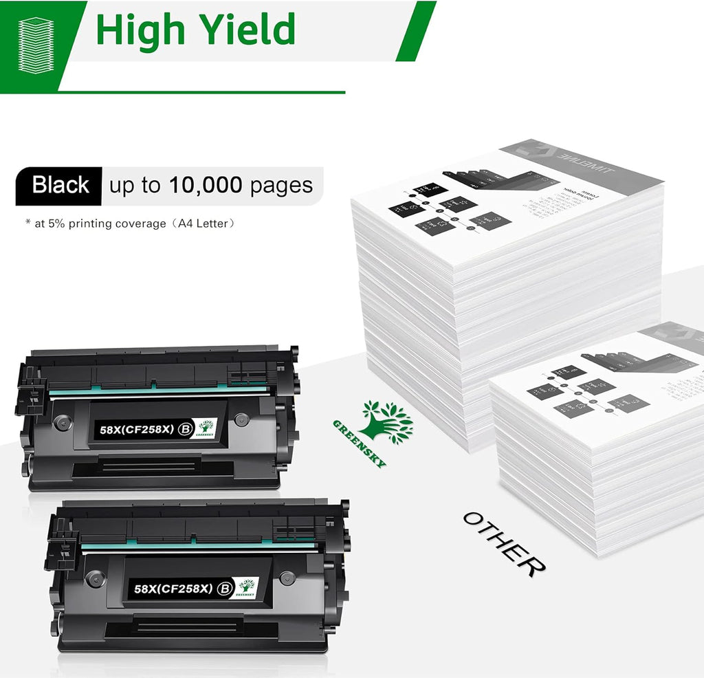 Black 2-Pack High Yield Toner Cartridge Z265873