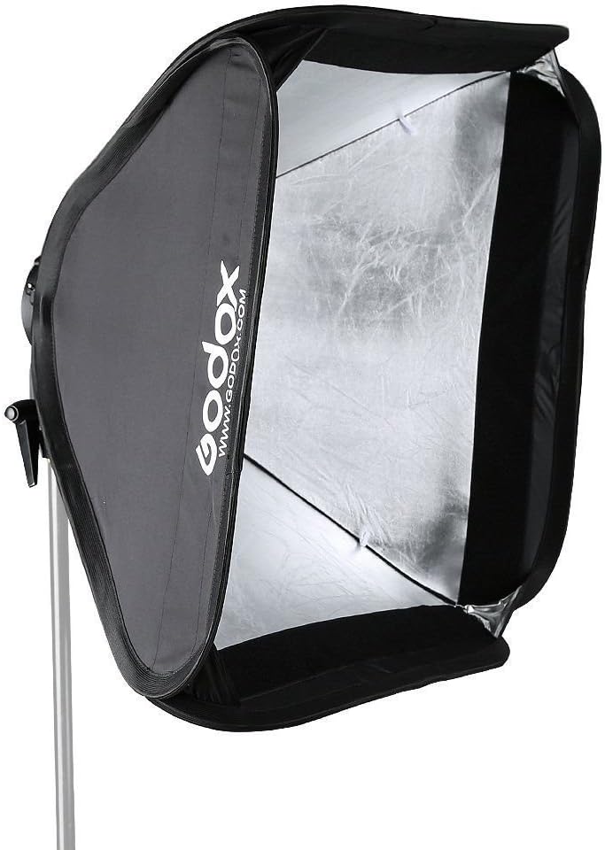 24"x 24" 60cmx60cm Foldable Universal Softbox with S Style Speedlite Bracket Pack of 2 G810759