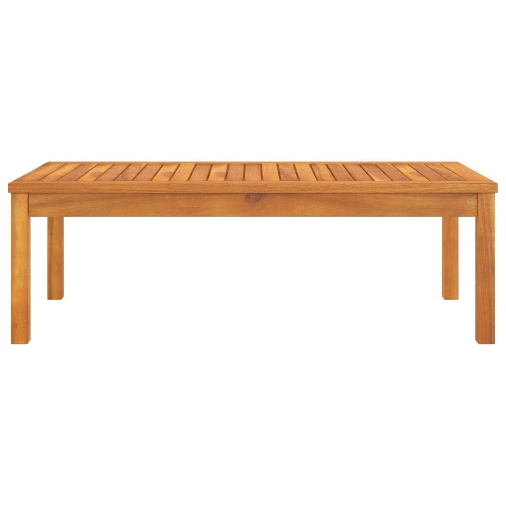 Gray Solid Acacia Wood Coffee Table K247877